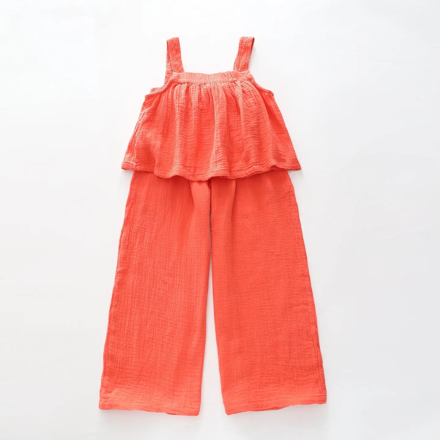 Girls Coral Top and Pants Set Ollies Place