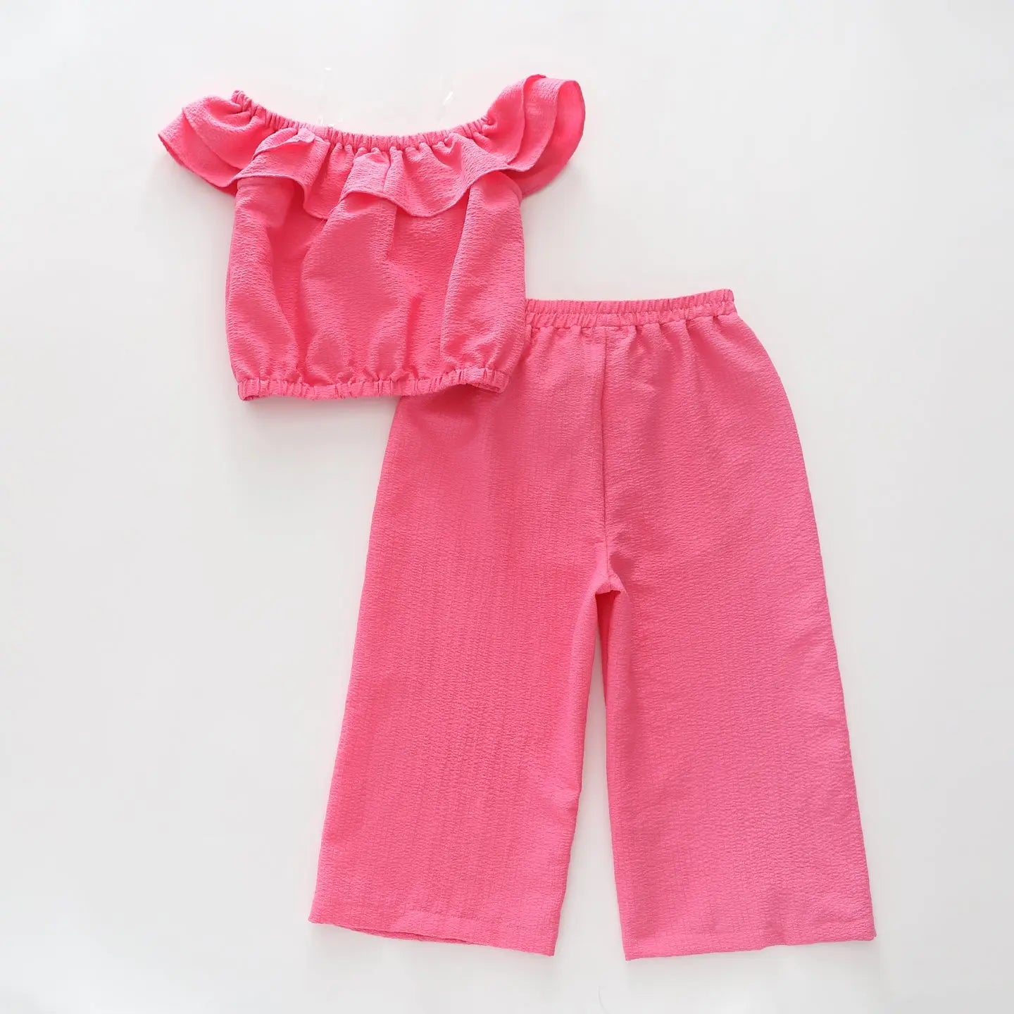 Girls Cropped Top and Pants Set Ollies Place
