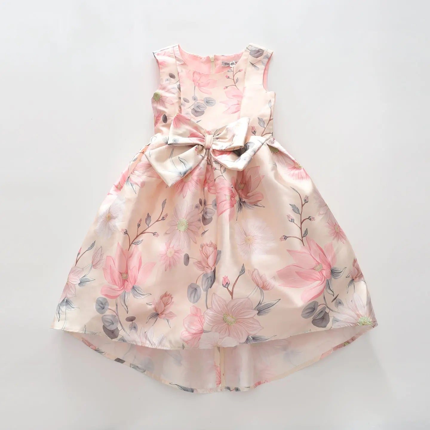 Girls Floral High Low Dress Ollies Place