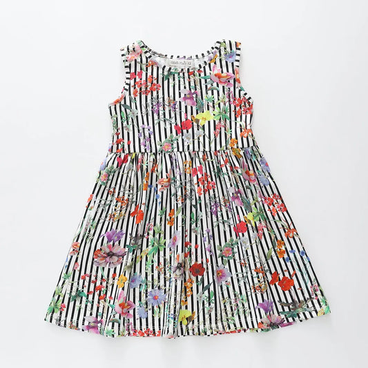Girls Floral Print Dress Ollies Place