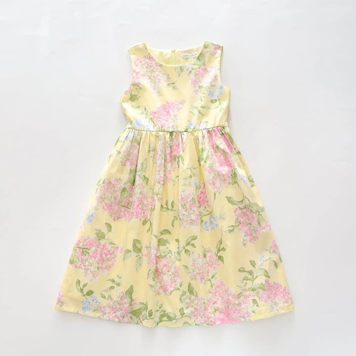 Girls Hydrangea Print Dress Ollies Place