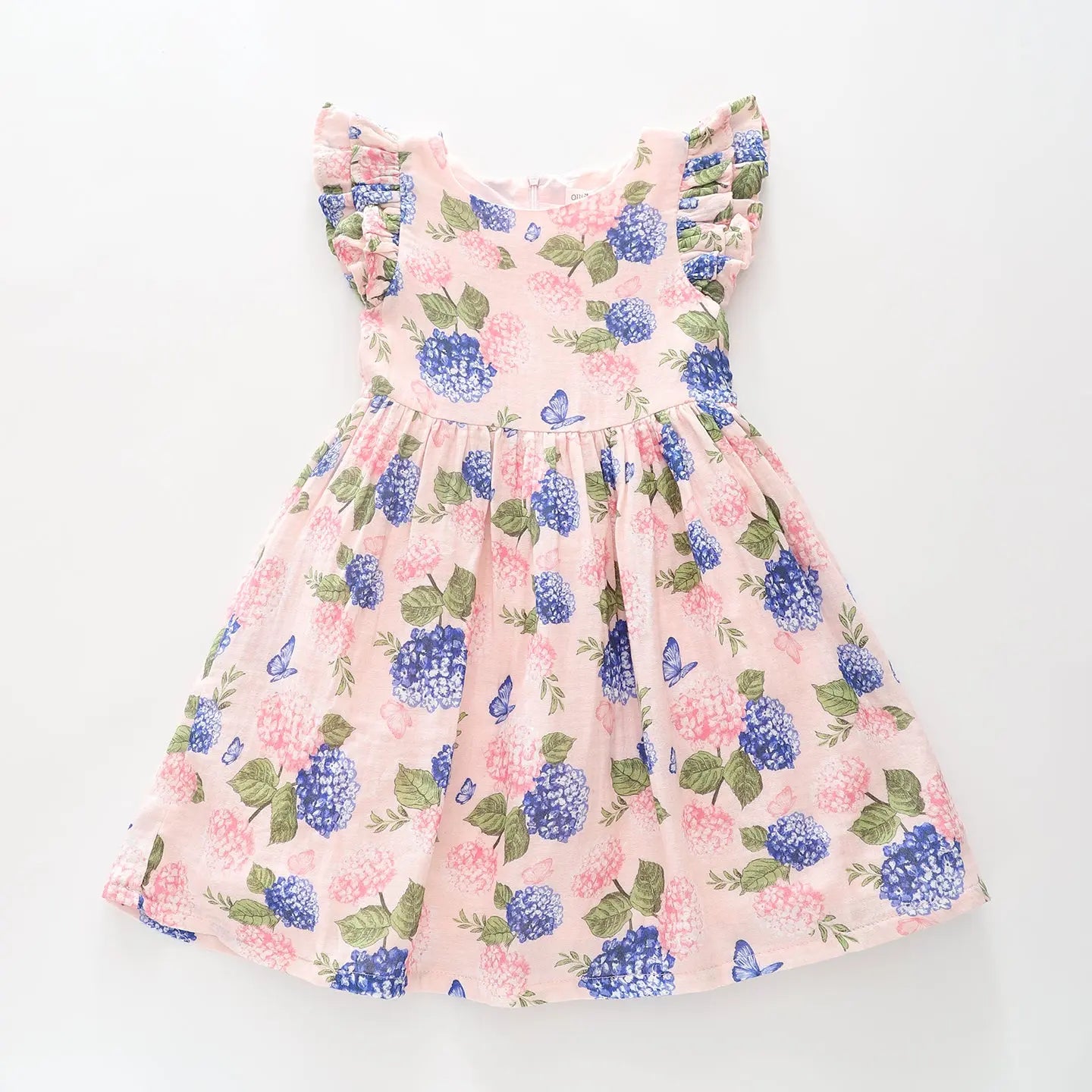 Girls Hydrangea Summer Dress Ollies Place
