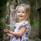 Girls Hydrangea Summer Dress Ollies Place