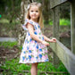 Girls Hydrangea Summer Dress Ollies Place