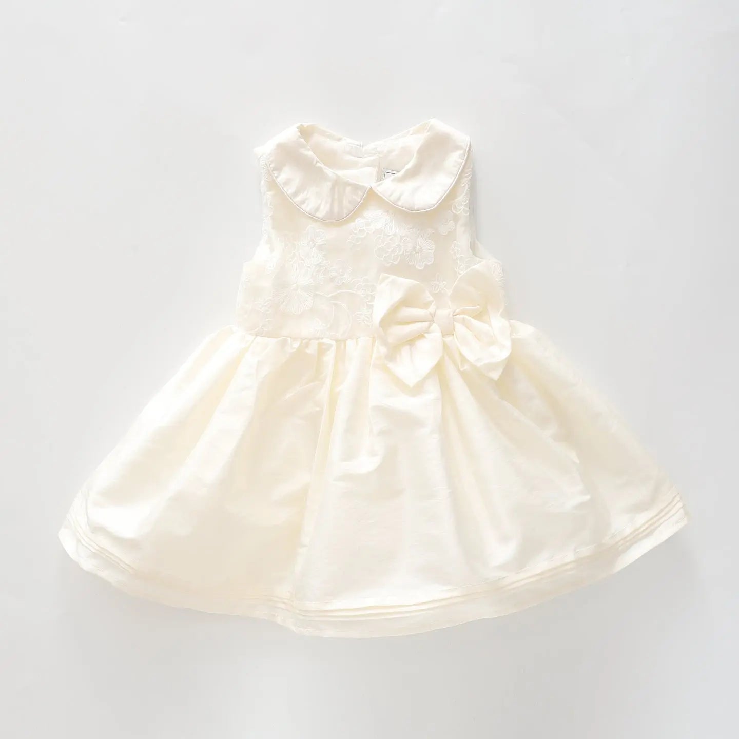 Girls Ivory Shimmer Dress Ollies Place