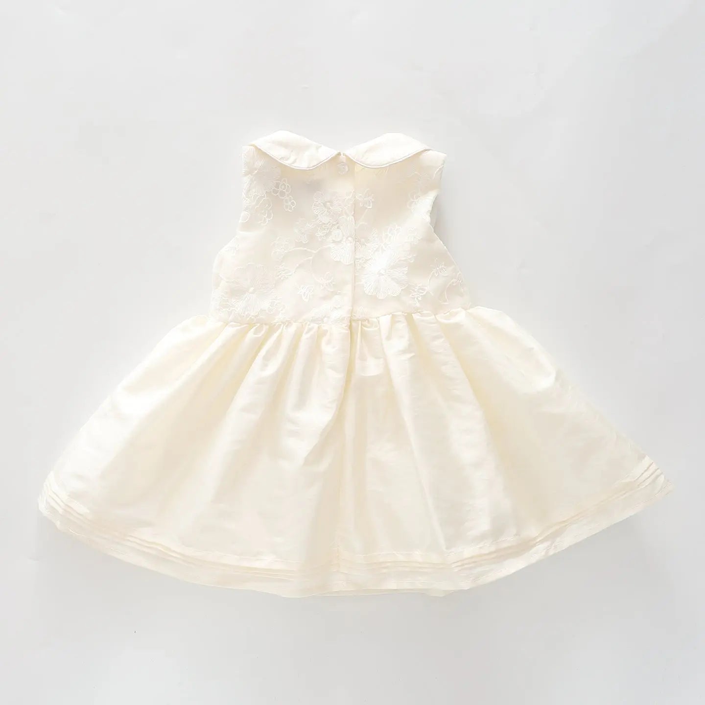 Girls Ivory Shimmer Dress Ollies Place