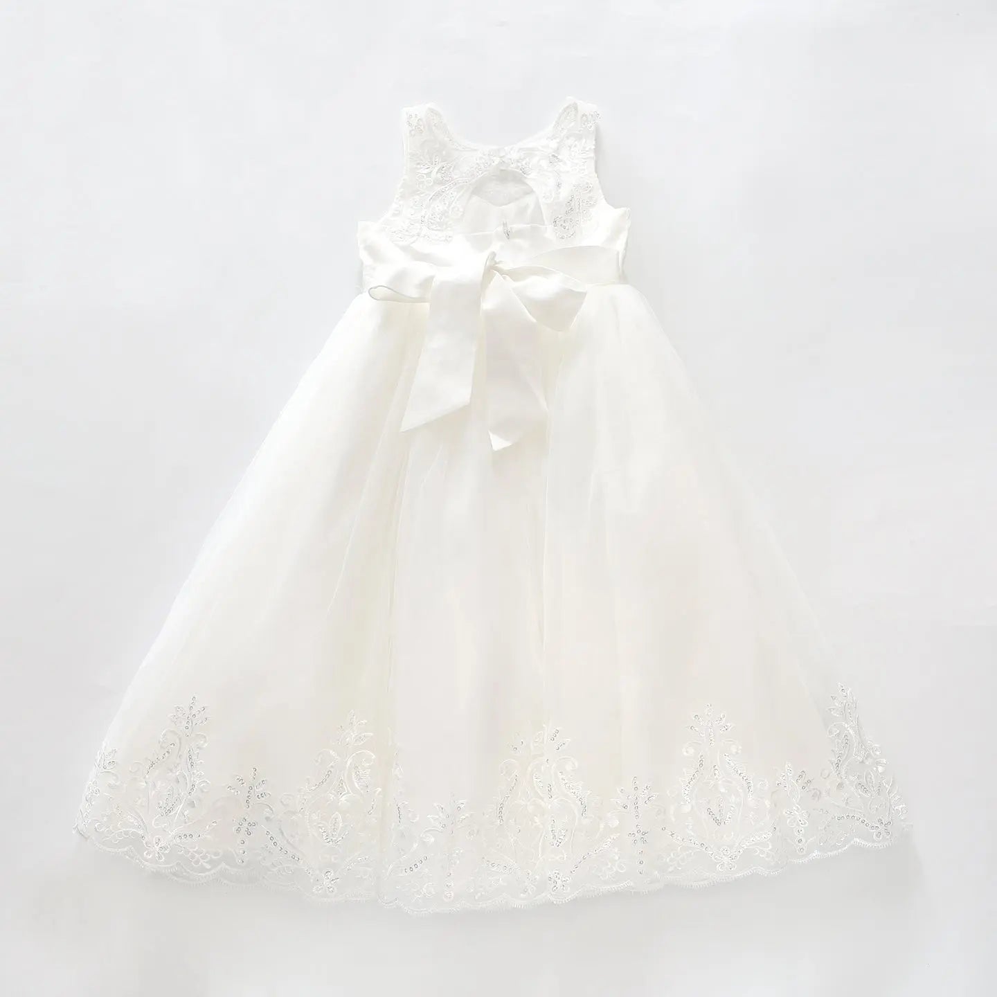 Girls Ivory, Sequin Formal Dress Ollies Place