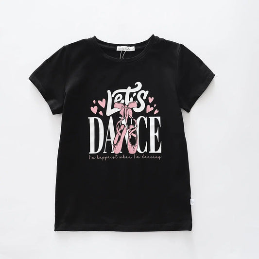 Girls Let's Dance Tee Ollies Place