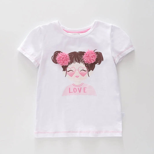 Girls Love Print Tee Ollies Place