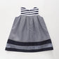 Girls Navy Chambray Dress Ollies Place