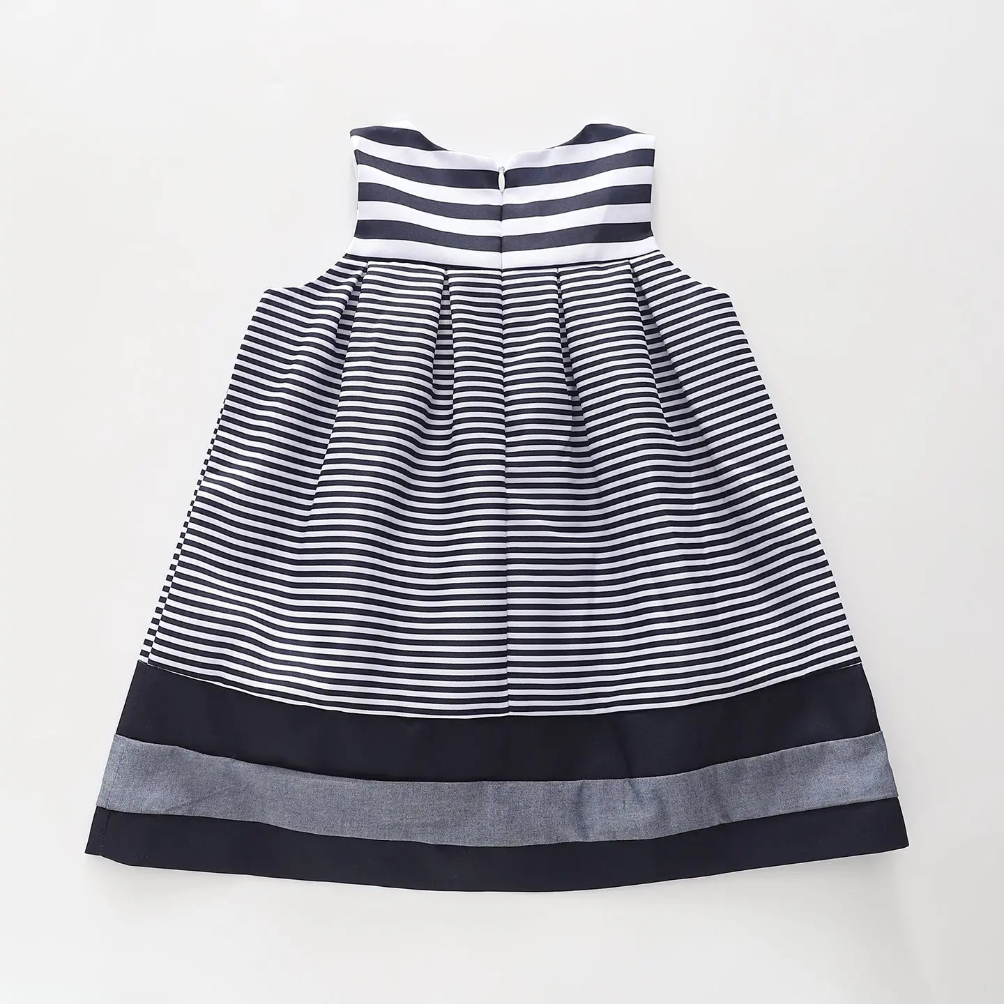 Girls Navy Chambray Dress Ollies Place