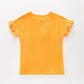Girls Orange Top Ollies Place