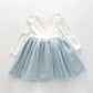 Girls Pale Blue Tulle Tutu Party Dress Ollies Place