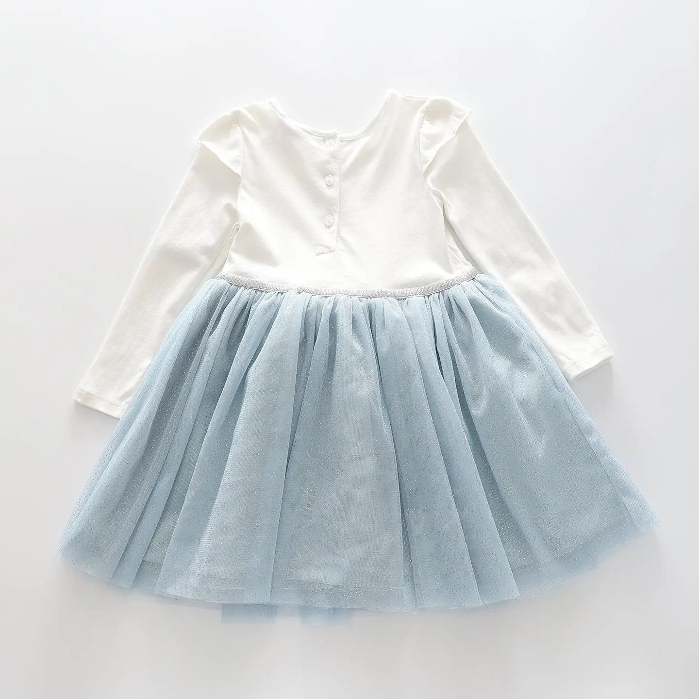 Girls Pale Blue Tulle Tutu Party Dress Ollies Place