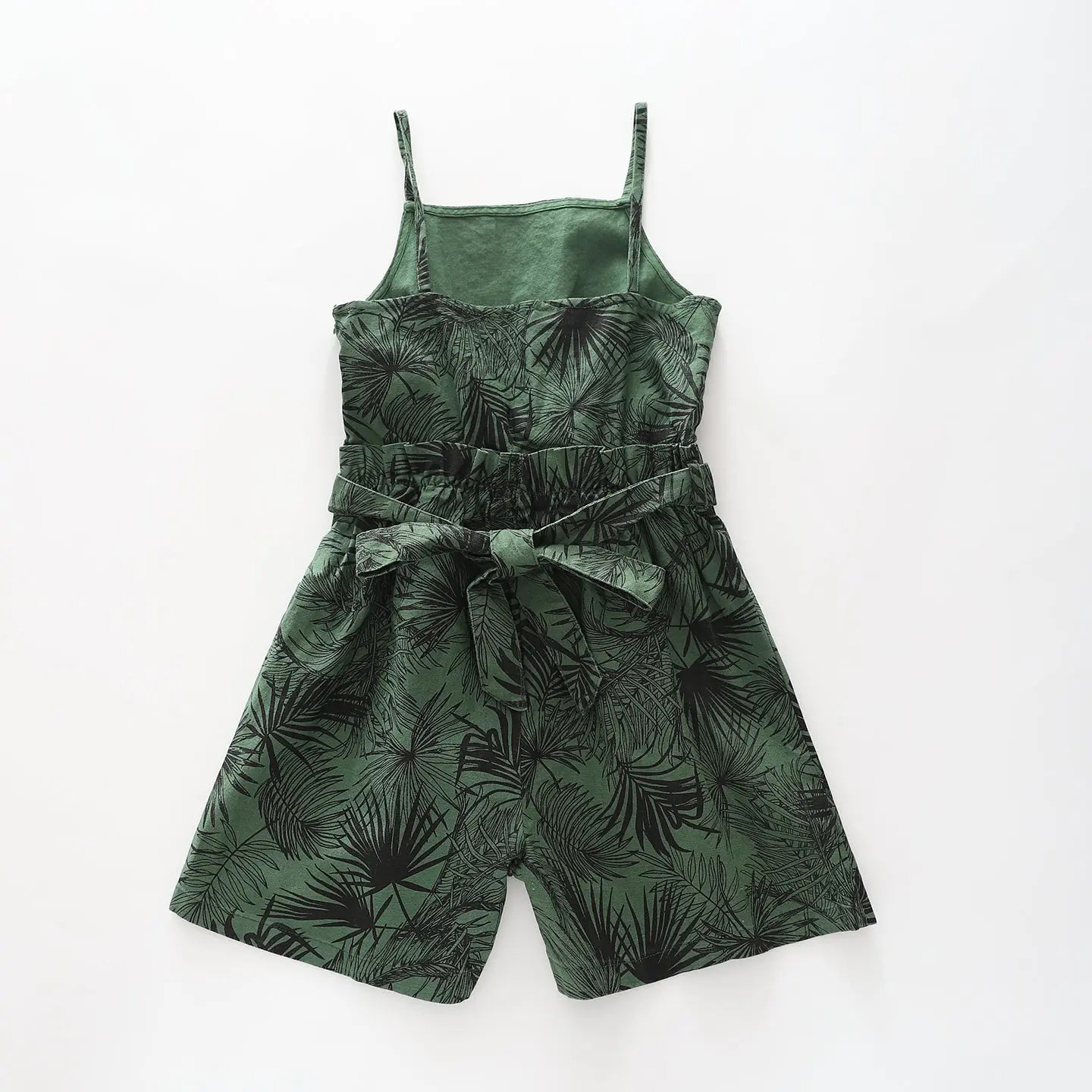 Girls Palm Print Playsuit Ollies Place