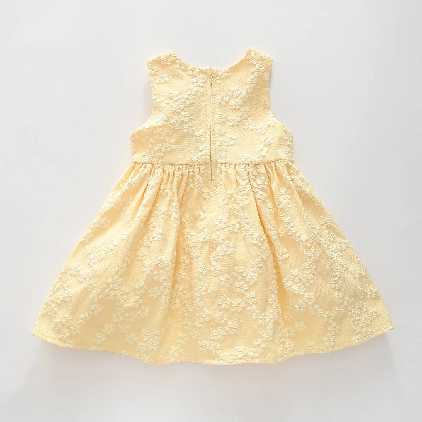 Girls Pastel Yellow Party Dress Ollies Place