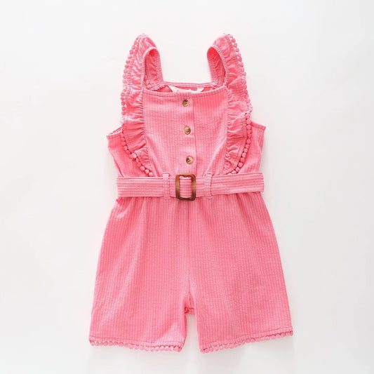 Girls Pink Playsuit Ollies Place