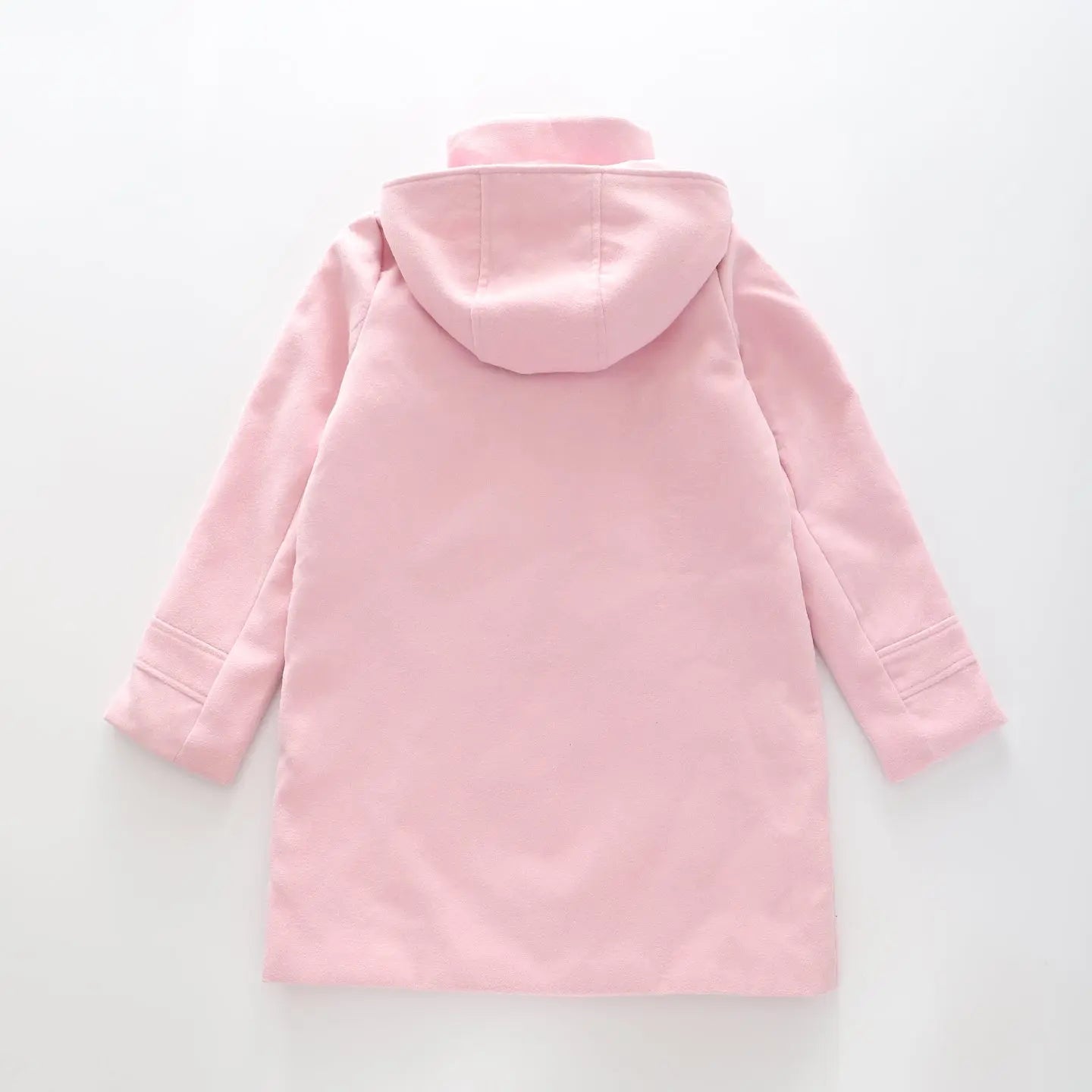 Girls Pink Winter Duffle Coat Ollies Place