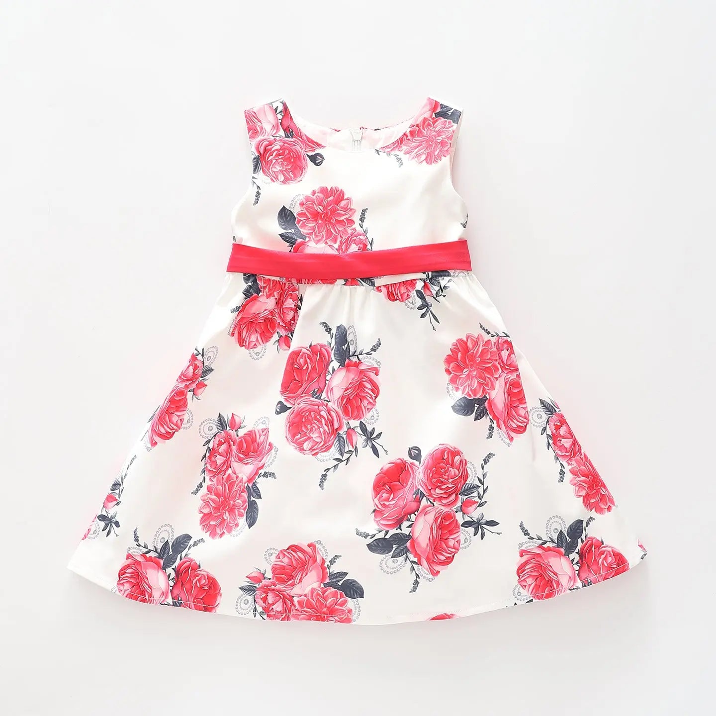 Girls Pretty Pink Flower Party Dress Ollies Place