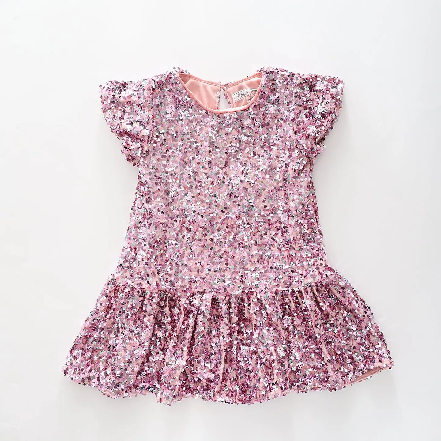 Girls Pretty Sequins Party Dress Ollies Place