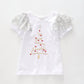 Girls Sparkly Holiday Tee Ollies Place