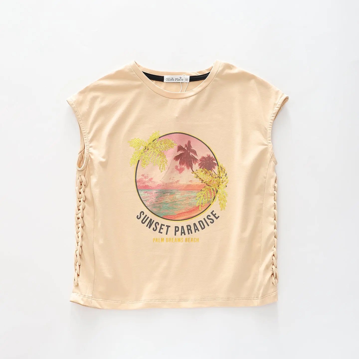 Girls Sunset Paradise Tee Ollies Place