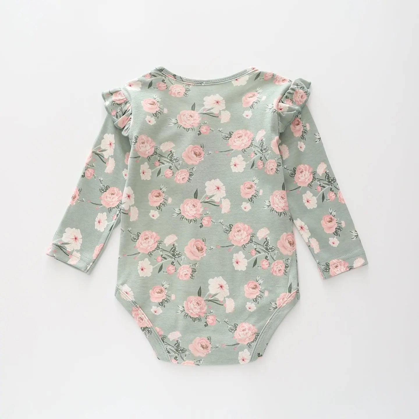 Girls Vintage Rose Bodysuit Ollies Place