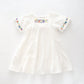 Girls White Boho Dress Ollies Place