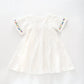 Girls White Boho Dress Ollies Place