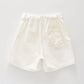 Girls White Cotton Shorts Ollies Place