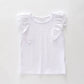 Girls White Eyelet Top Ollies Place