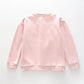 Girls' Crystal Pink Puffy Sleeve Sweat Top Ollies Place