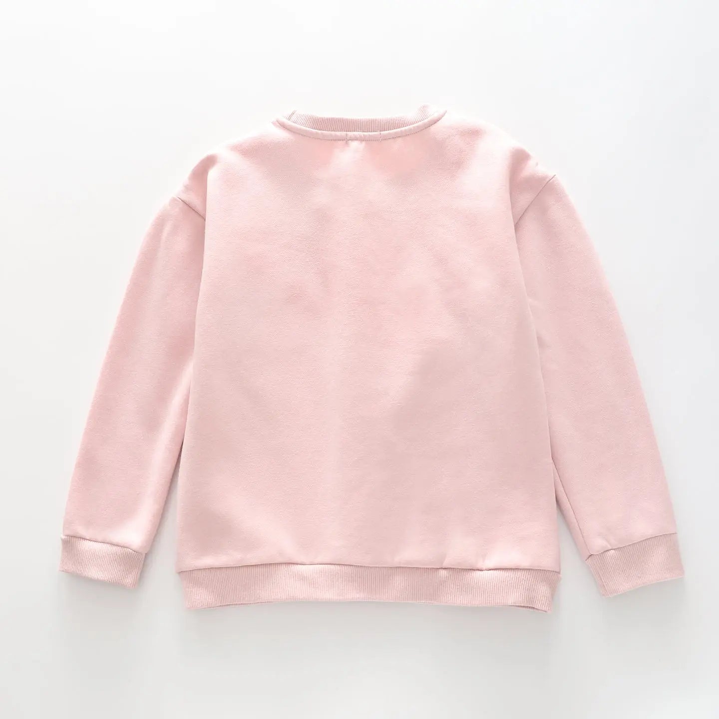 Girls' Crystal Pink Puffy Sleeve Sweat Top Ollies Place