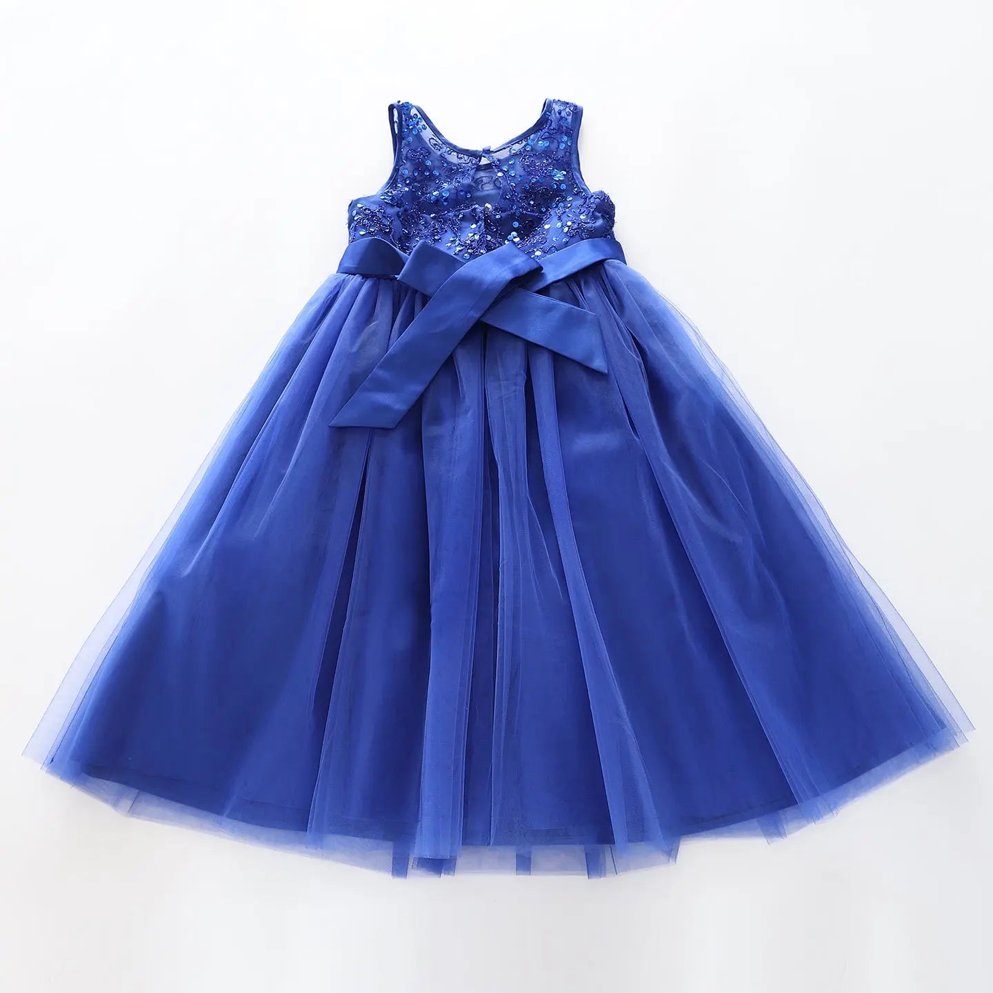 Girls' Royal Blue Special Occasion Gown Ollies Place