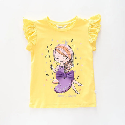 Girls, Simply Sweet Print Tee Ollies Place