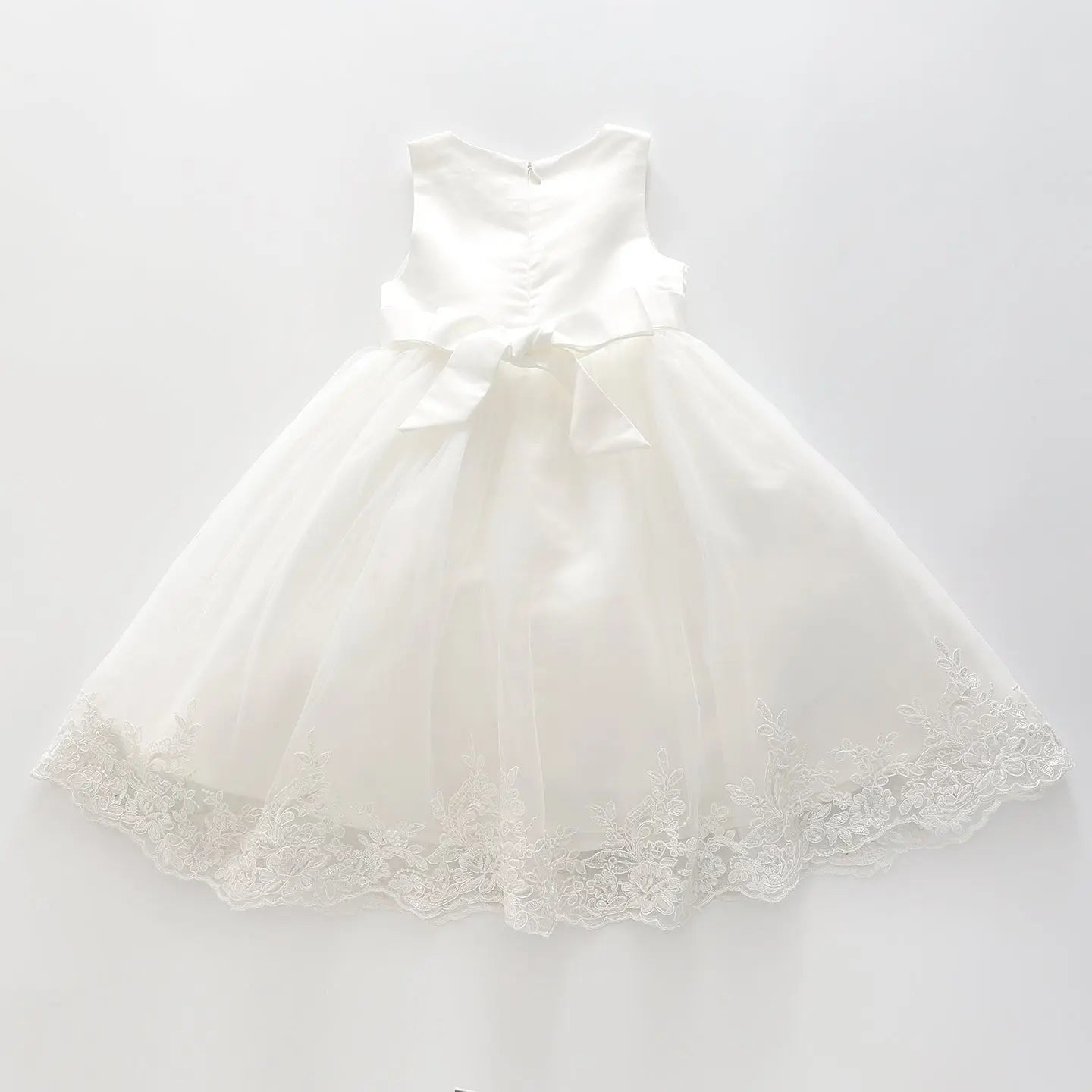 Girls' White Special Occasion Gown Ollies Place