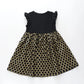 Glimmery Gold and Black Dress Ollies Place