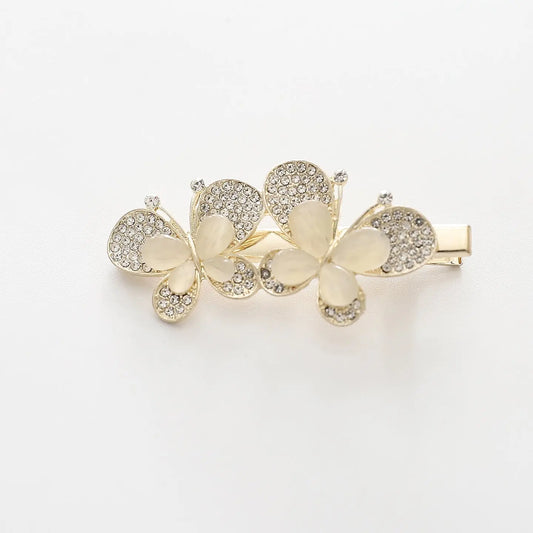 Gold Butterfly Hair Clip Ollies Place