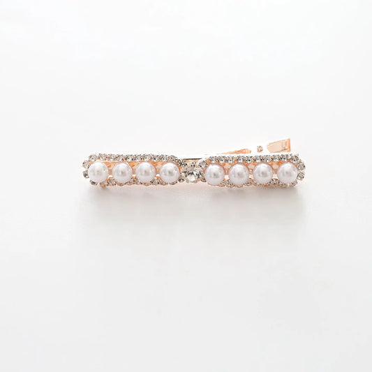 Gold Pearl Hair Clip Ollies Place