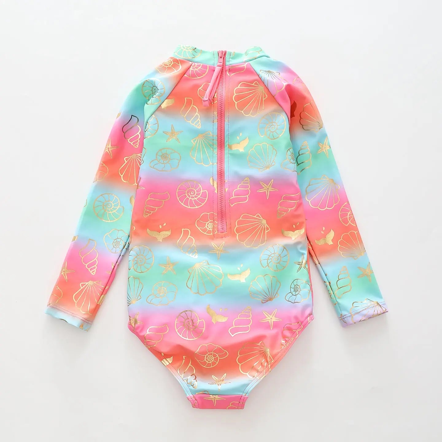 Golden Shells One Piece Swimsuit Ollies Place