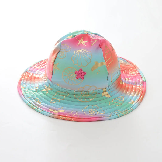 Golden Shells Swim Hat Ollies Place
