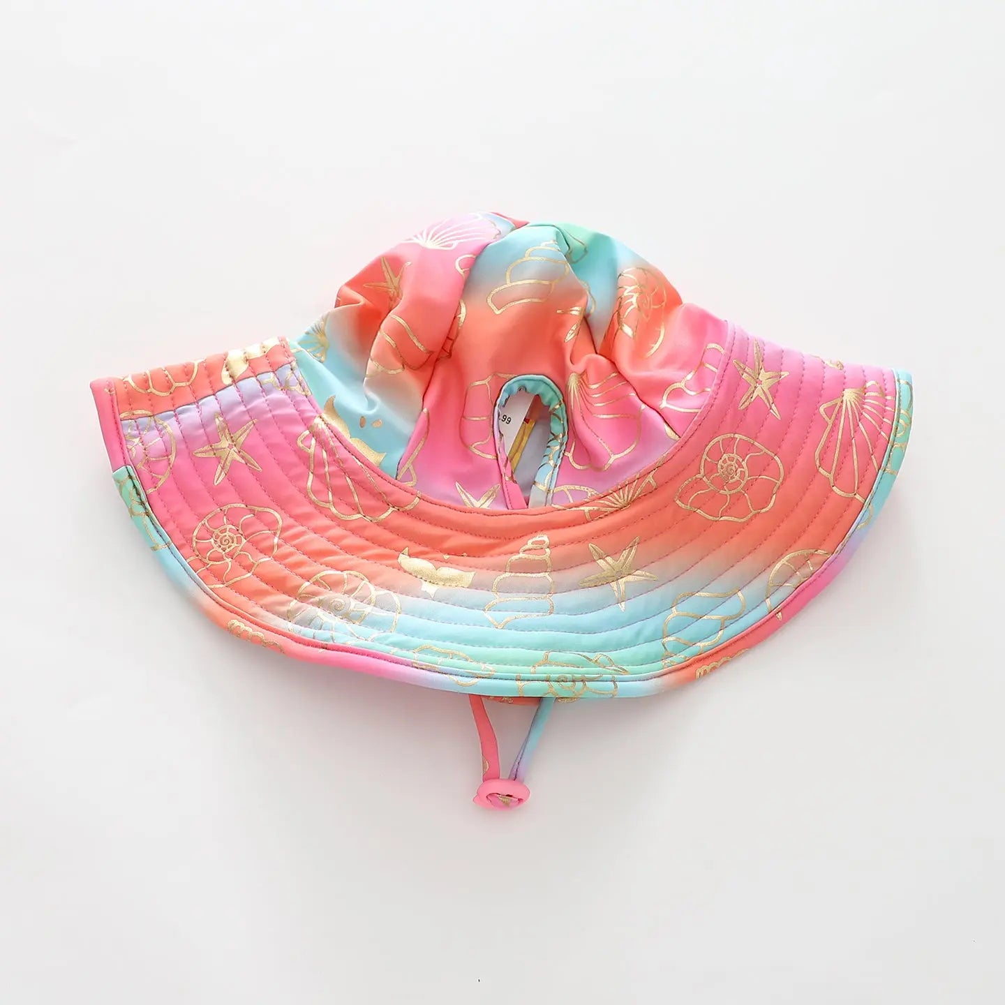 Golden Shells Swim Hat Ollies Place