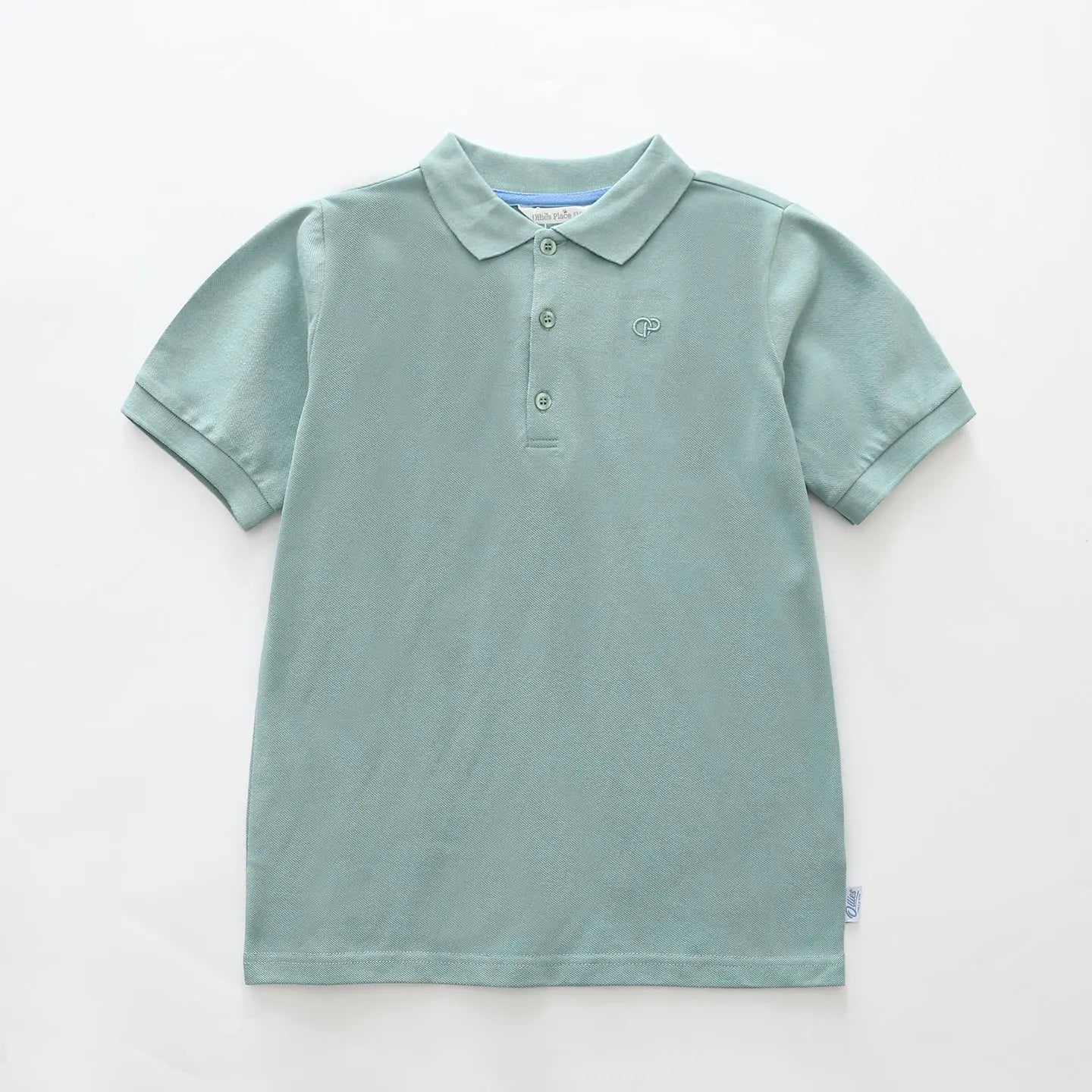 Granite Green Polo Top Ollies Place
