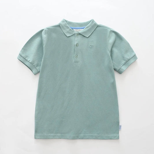 Granite Green Polo Top Ollies Place