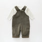 Green Chord Overalls Set Ollies Place