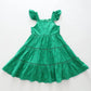 Green Cotton Eyelet Sun Dress Ollies Place