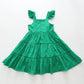 Green Cotton Eyelet Sun Dress Ollies Place