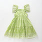 Green Eyelet Dress Ollies Place