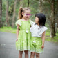 Green Eyelet Dress Ollies Place