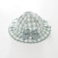 Green Gingham Baby Hat Ollies Place